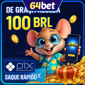 64bet Ganhe R$ 100,00 Gratis